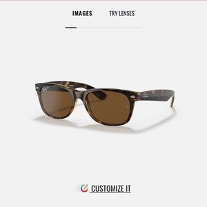 Rayban New Wafer (RB 2132) sunglasses.
